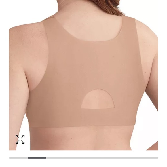 NWT 42D Bali One Smooth U Posture Boost EverSmooth Back tan underwire Bra DF3450 - Picture 2 of 10